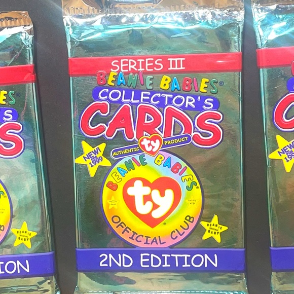 Vintage - Ty "Beanie Babies" Collector's Cards Series III 2nd Edition - 3 packs - Picture 2 of 4